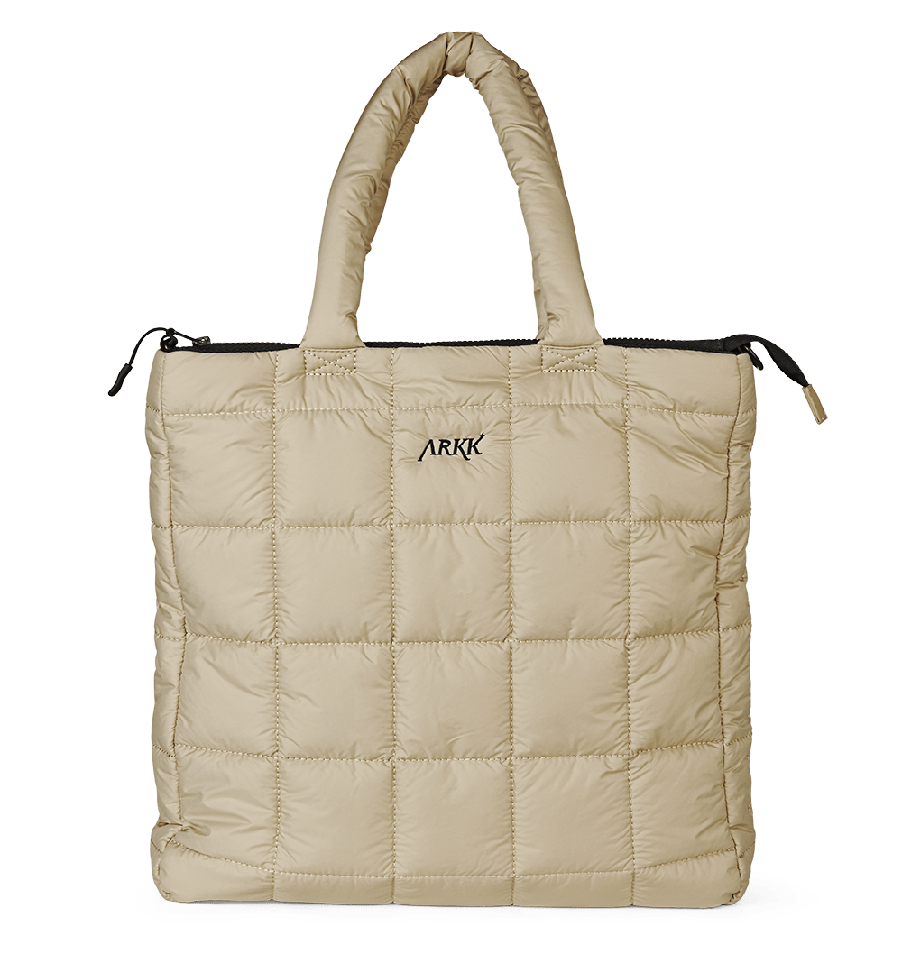 ARKK Accessories ARKK Padded Shopper | Light Desert Black Shopper